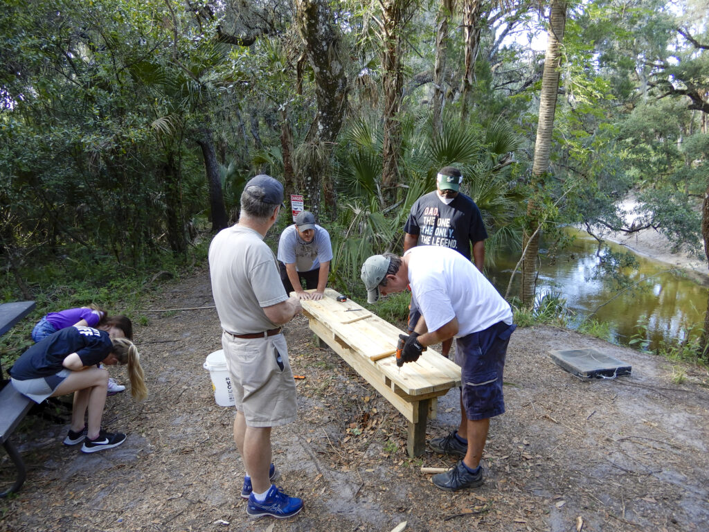 Big Bench Orange-2